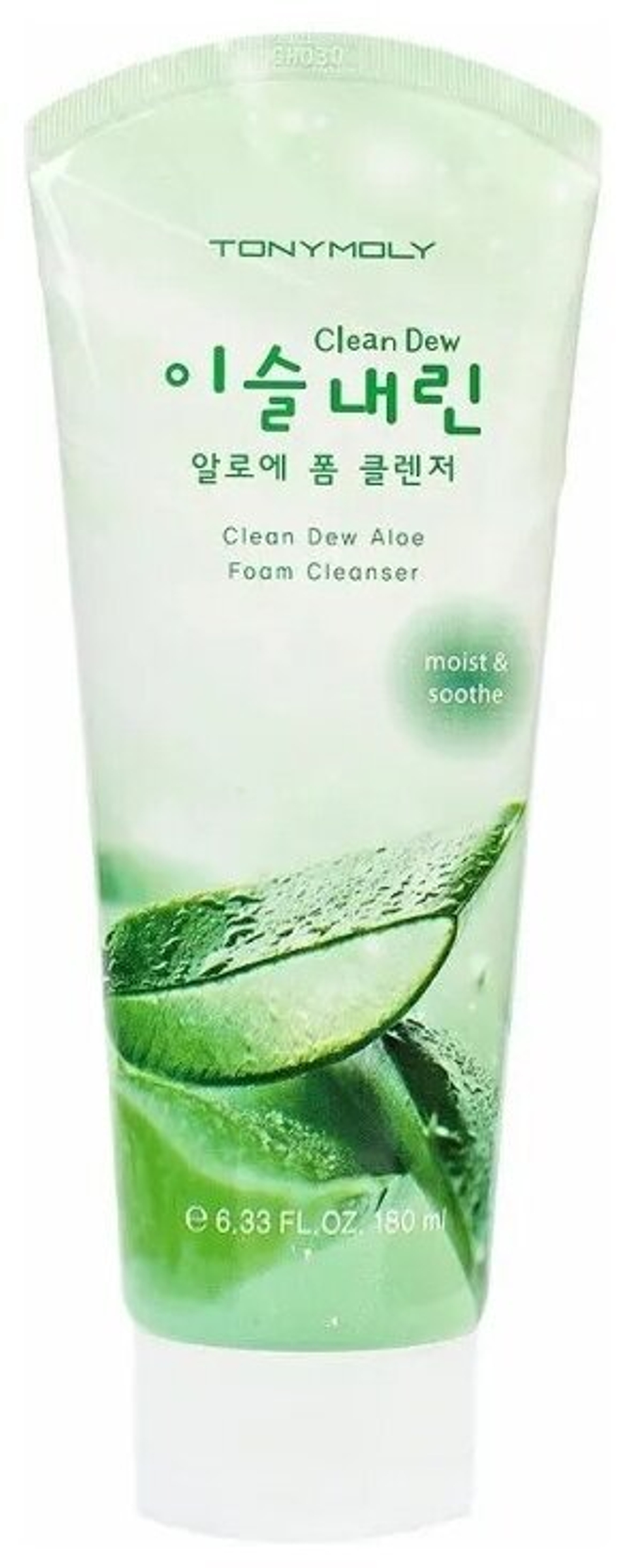 TONY MOLY пенка для умывания с экстрактом алоэ вера, 180 мл, 180 г