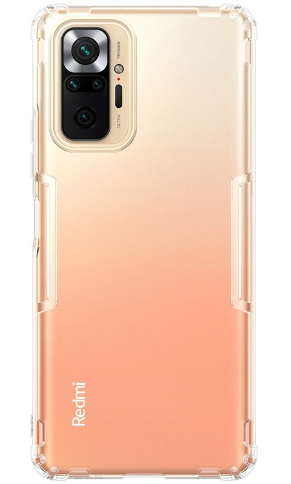 Мягкий прозрачный чехол от Nillkin для Xiaomi Redmi Note 10 Pro и 10 Pro Max, серия Nature TPU