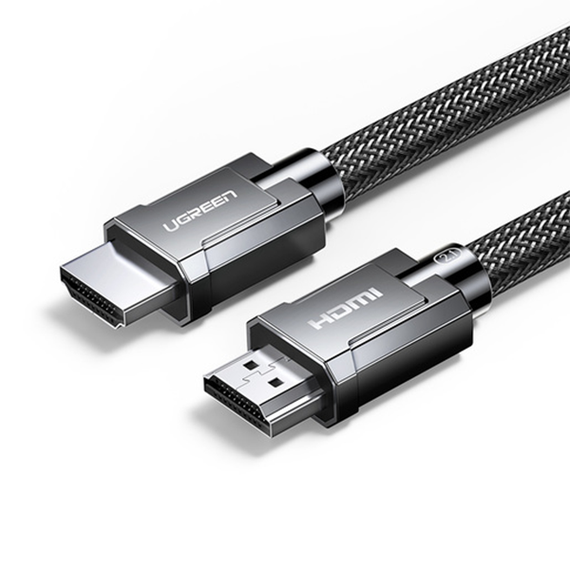 Кабель Ugreen HD135 8K HDMI 2.1 Male To Male Cable в оплетке 1 м (70319) серый