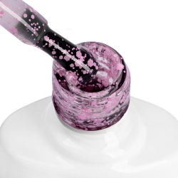 ADRICOCO Гель-лак Minx с цветной слюдой №4 малышка на миллион (розово-лиловый), 8 мл