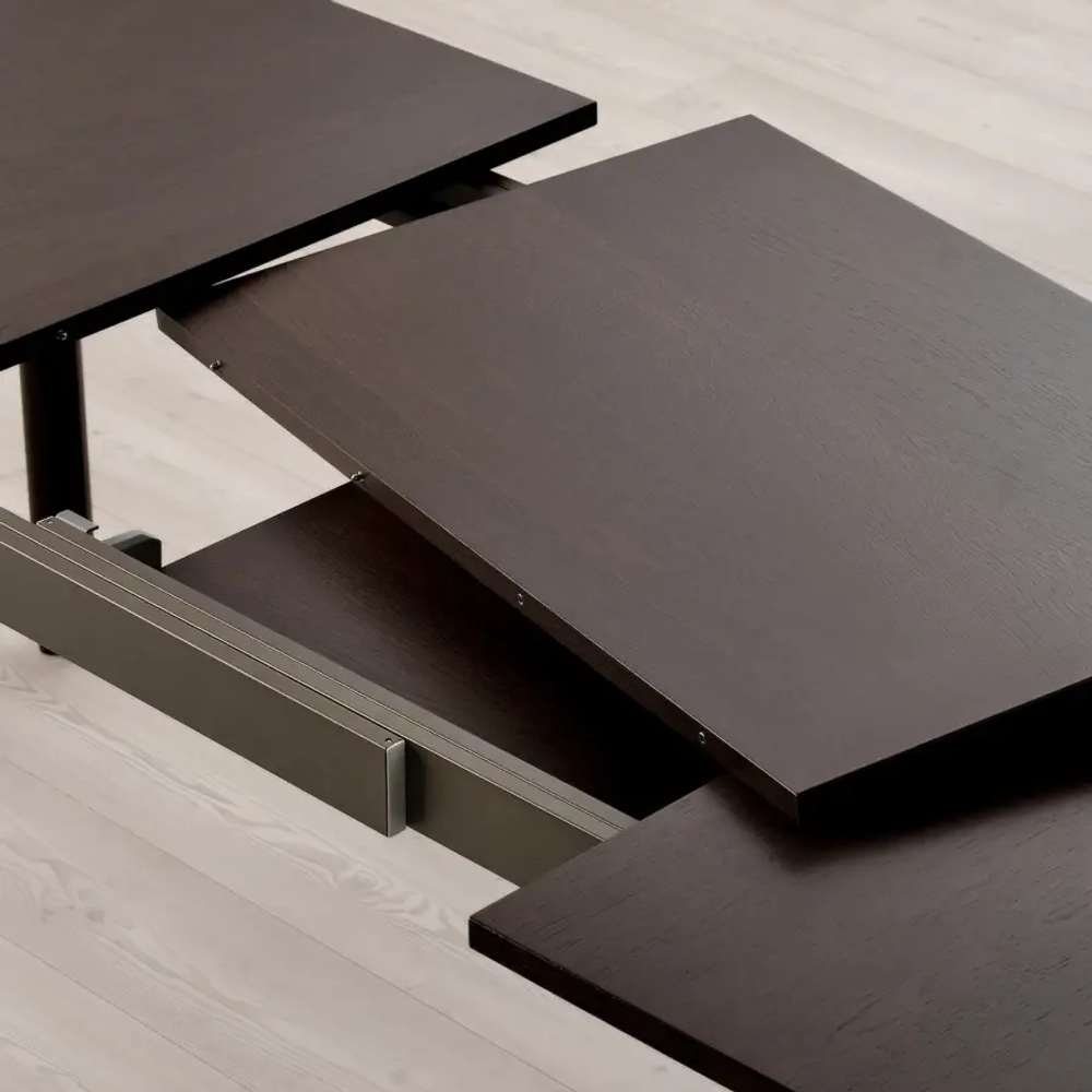 Раздвижной обеденный стол - IKEA STRANDTORP, 150/260х95х75 см, СТРАНДТОРП ИКЕА, коричневый