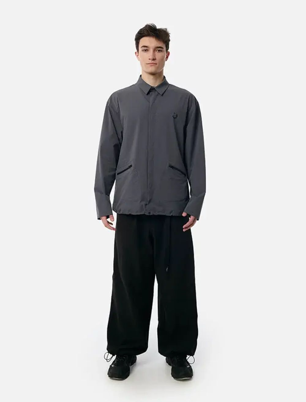 Купить Рубашка Outerkit The Frontier серая Рубашка Outerkit The Frontier серая
