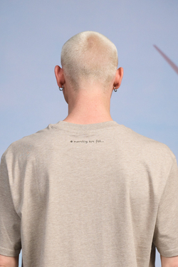 Футболка Nothomme Monterest Loose Fit Hiking T-Shirt "Milk Cofee Brown"