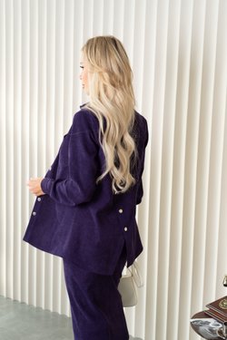 Рубашка из микровельвета