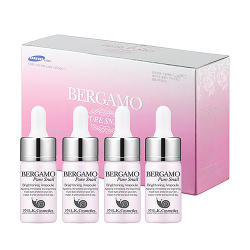 Bergamo Pure Snail Brightening Ampoule Set ампульная сыворотка с муцином улитки для сияния кожи