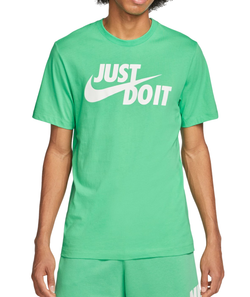 Мужская теннисная футболка Nike NSW Tee Just Do It Swoosh - spring green