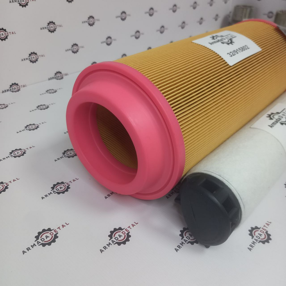 Фильтр воздушный (Комплект, Perkins) | 32/915801 + 32/915802 | Shengnuo