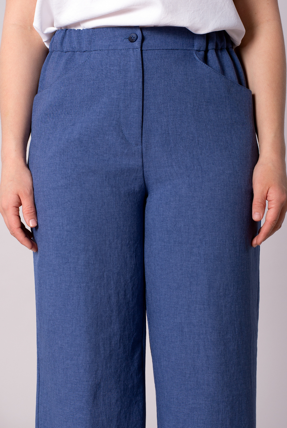 Брюки женские 3393ВЕ, синий #259Син023393ВЕ