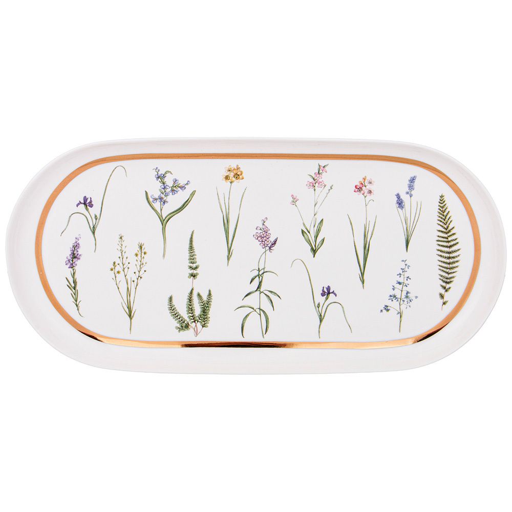 БЛЮДО LEFARD "GRASSLAND" ОВАЛЬНОЕ 30,5 СМ (КОР=36ШТ.)