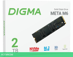 SSD диск Digma PCI-E 4.0 x4 2TB (DGSM4002TM63T)