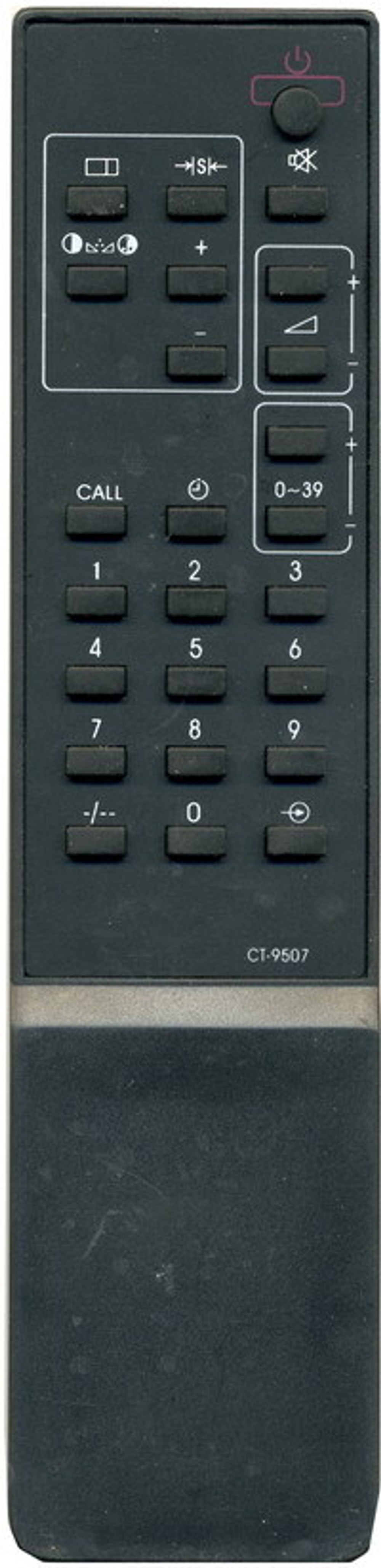 Пульт для телевизора TOSHIBA CT-9507 (CT-9737)