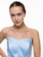 Колье "Rich Yellow" Silver