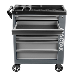 МАСТАК (521-07580G) Тележка инструментальная, 7 выдвижных ящиков, "НОВА", серая