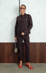 Костюм с жакетом в гусарском стиле