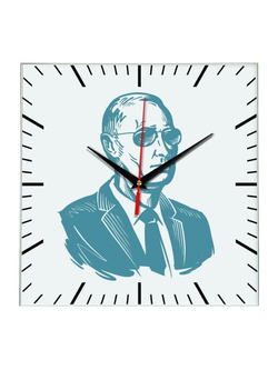 часы с символикой "Путин гравюра" (-)