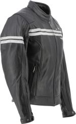 Blouson Chica Cuir Buffalo / Женская / Черный