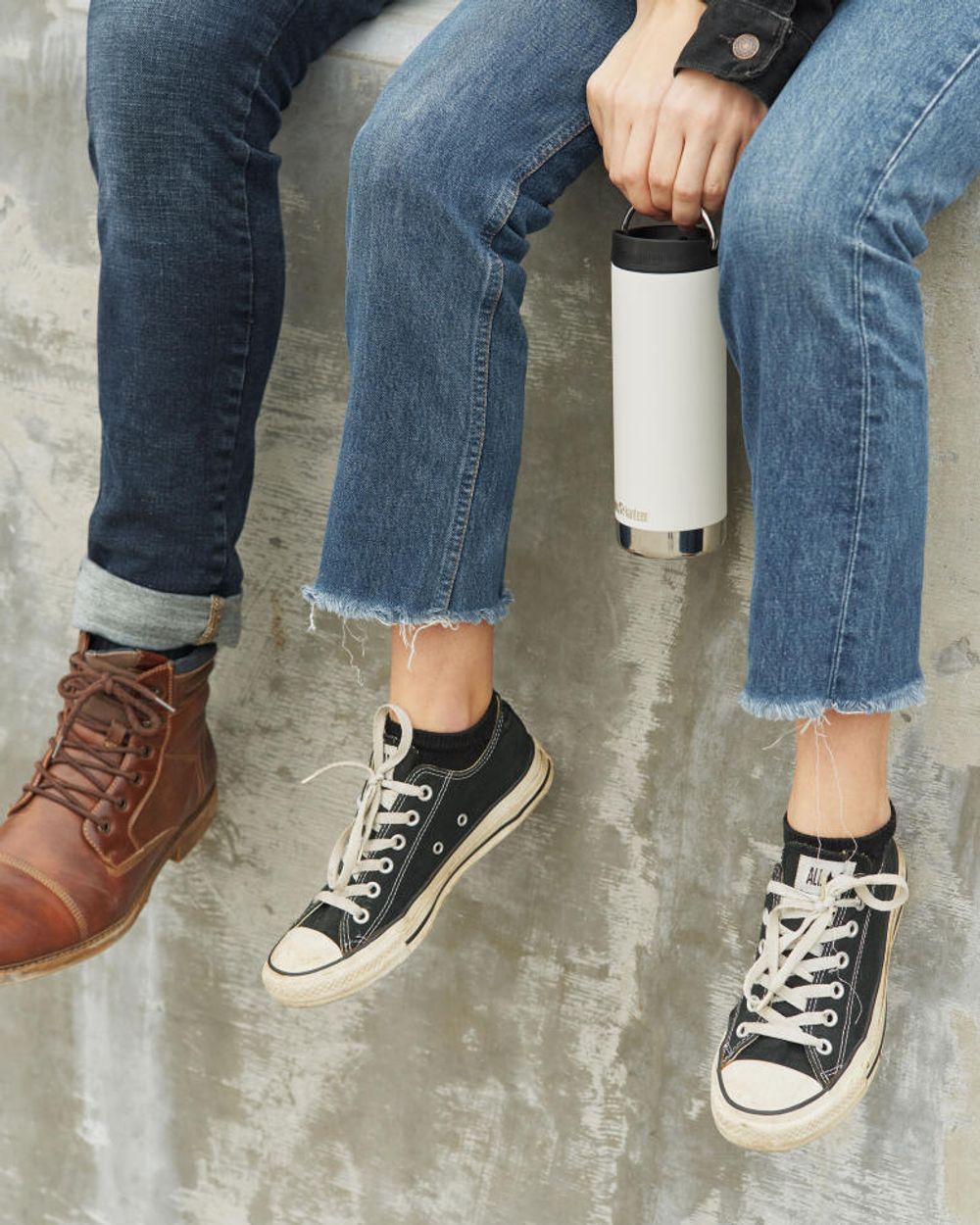 Термокружка Klean Kanteen TKWide Cafe Cap 16oz (473 мл) Tofu