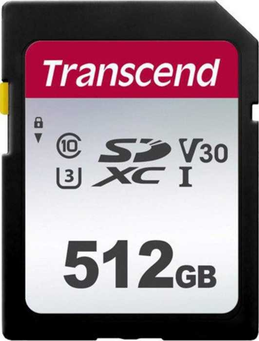 Карта памяти SDXC 512GB Transcend TS512GSDC300S