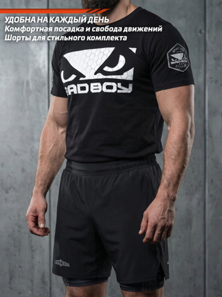 Футболка Bad Boy Prime Walkout 3.0 T-shirt Black