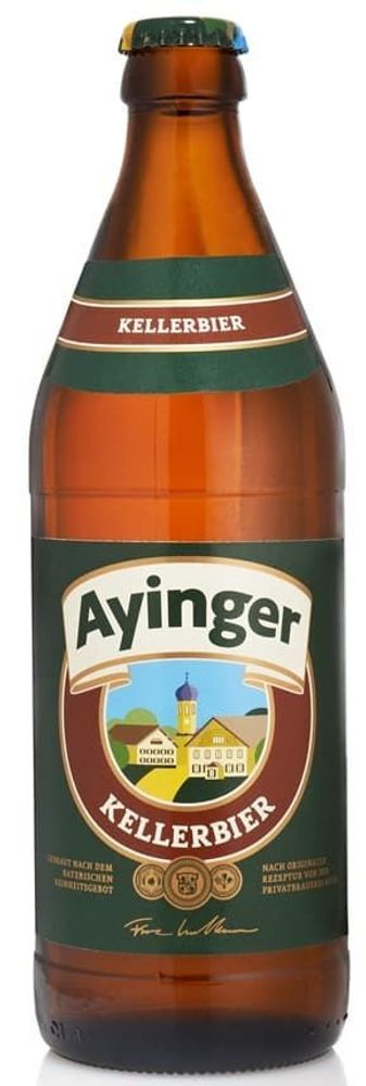 Пиво Аингер  Келлербир /Ayinger Kellerbier 0.5л - 20шт