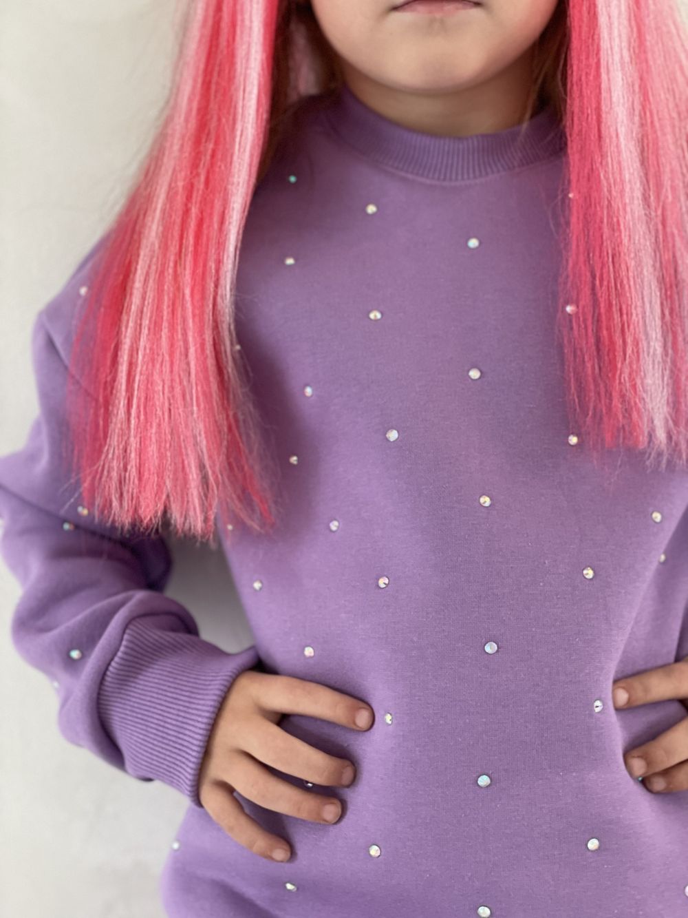 Костюм для девочки футер с начесом