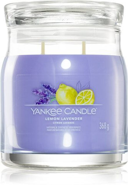 Yankee Candle Lemon Lavender - Фирменная ароматическая свеча /   368  g  / GTIN 5038581128993