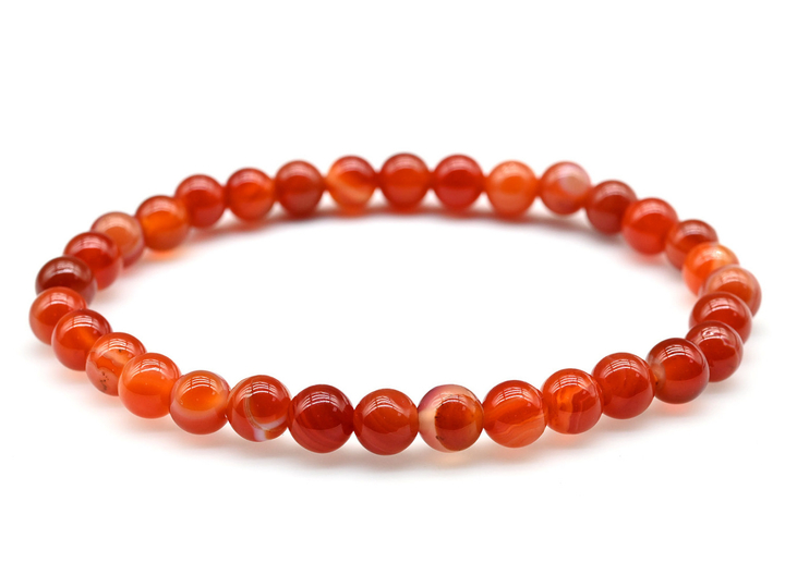 Браслет Сердолик шар 6 мм