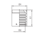 Муфта DN 25 1SN/2SN/2SC NEW