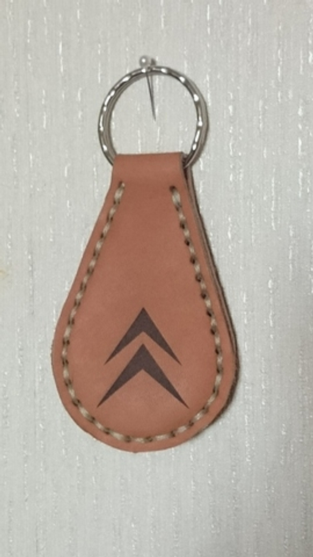 Кожаный авто-брелок "CITROËN" MLAB-05