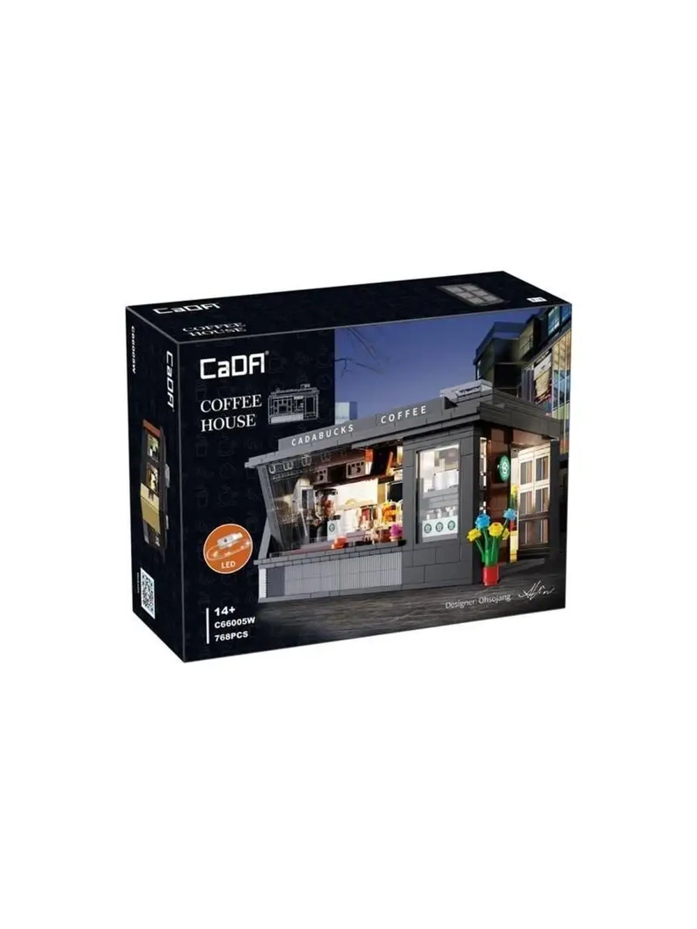 Конструктор CADA кофейня 768 деталей C66005W