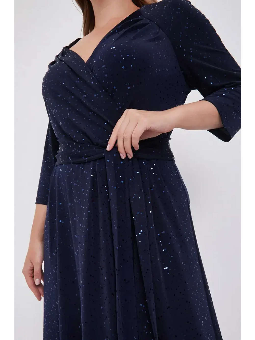 Платье вечернее праздничное с пайетками