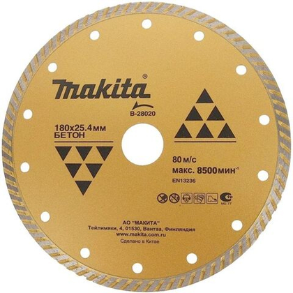Алмазный диск Makita 180x22,23 B-28020