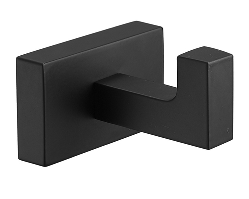 5001-C Крючок одинарный для полотенца (ЧЕРНЫЙ) ViEiR  (50/1шт)