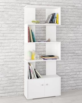 Стеллаж РОМЕО-2 белый