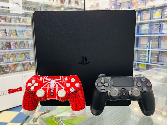 Sony Playstation 4 Slim 500Gb CUH-2108A, Без коробки, S/N: 02274524372650108  (PS4, Б/У)