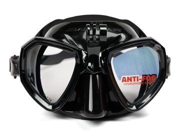 Маска Salvimar Trinity Антифог с креплением для камеры черный