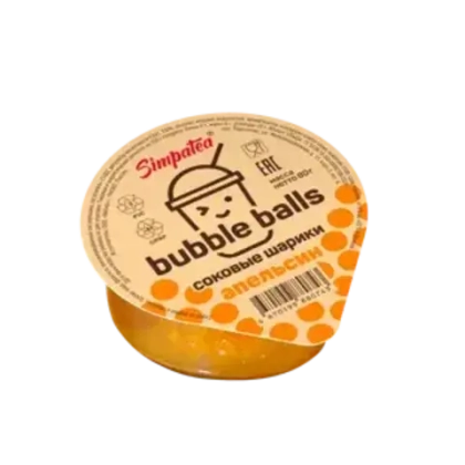 Джус болл со вкусом АПЕЛЬСИНА, 80 гр (24шт/кор)