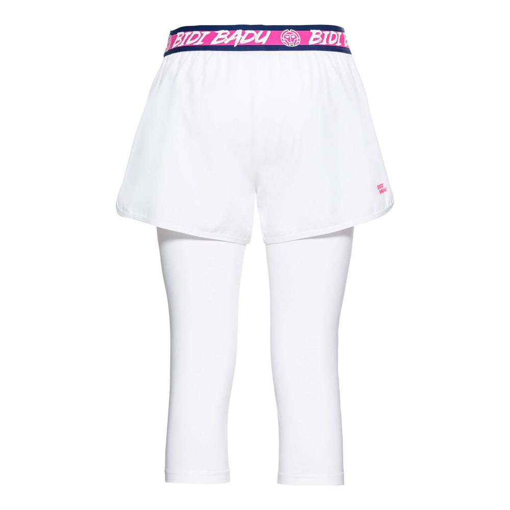 Женские теннисные шорты BIDI BADU Kara Tech Shopri Women - White, Pink