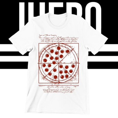 Футболка IHERO Витрувианская Пицца. Питера Паркера