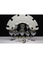 Барный набор 18 предметный с фужером