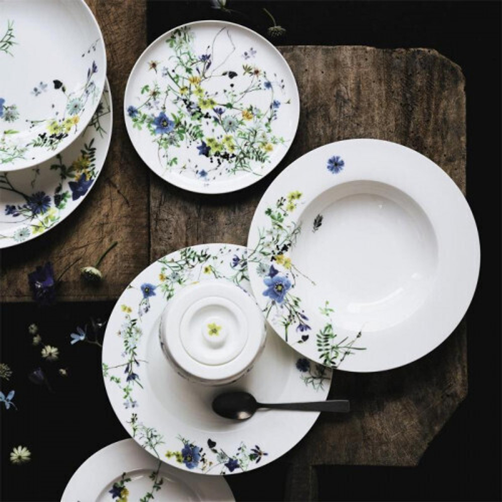 Обеденная тарелка Rosenthal Brillance Fleurs des Alpes Coup 32 см