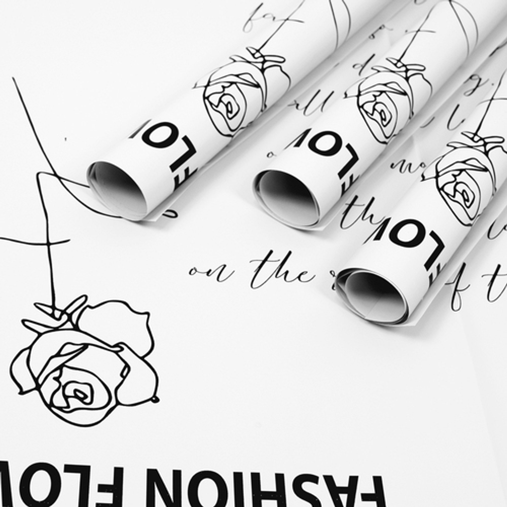 ЛИСТ  "Модные цветы" 58*58/10шт