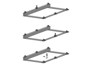 AudioRus AR FRONT FILL BRACKET - кронштейн обеспечивает два фиксированных положения громкоговорителя