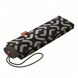Зонт механический pocket mini signature black