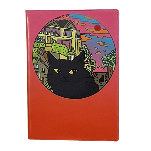 Обложка для паспорта "Котосолнце"