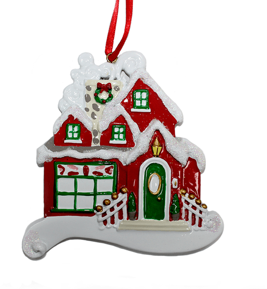 Украшение&quot;Новогодний домик&quot;12*13*2 см. (PO1106)