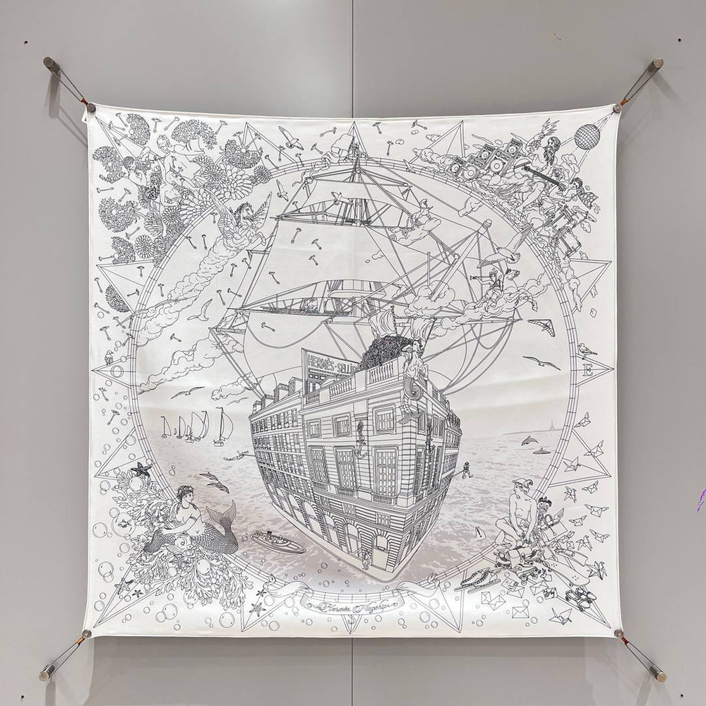 Платок Hermes, арт. 458218698