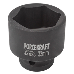 Головка ударная 33мм (6гр.),1/2'' FORCEKRAFT FK-44533