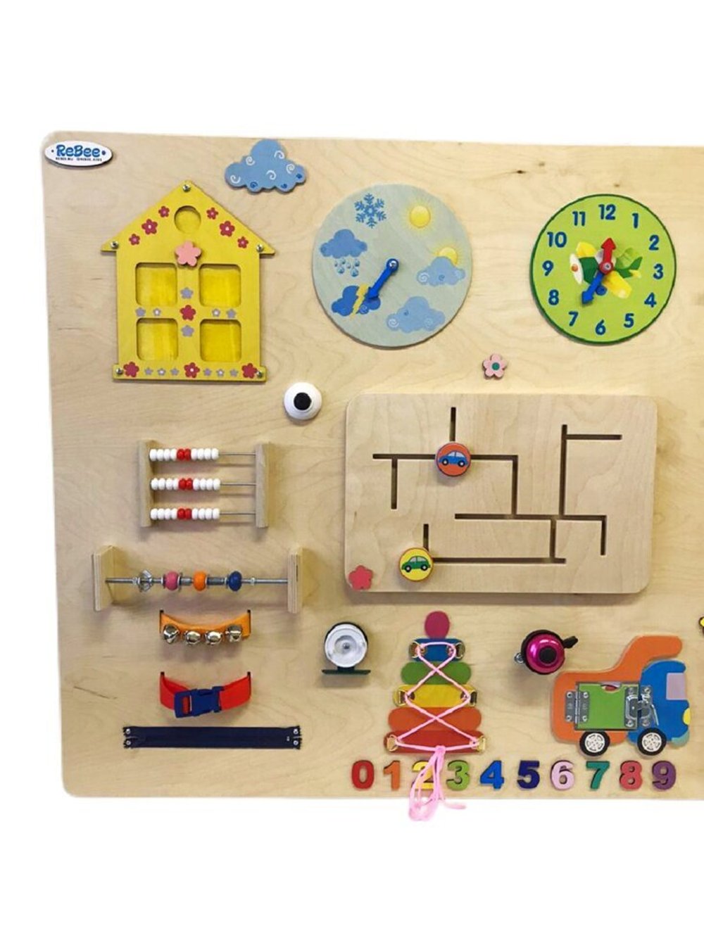 Развивающая панель "Игрушка" с электрикой