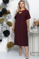 Платье Сказка (бордовое) П11678 LT Collection